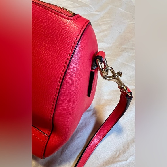 COACH SAFFIANO LEATHER MINI SATCHEL - Picture 5 of 9